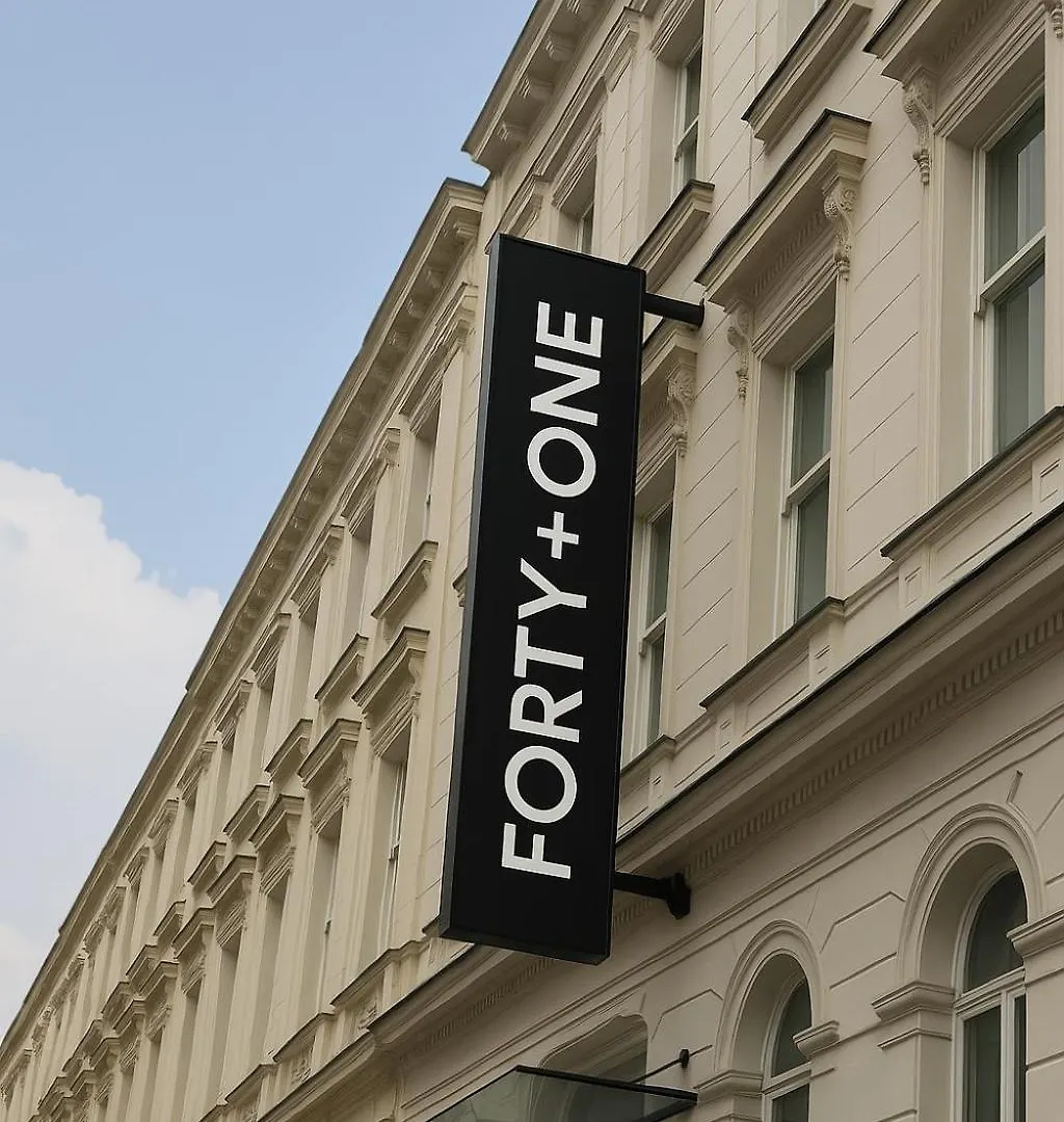 40 Plus 1 Hotel Vienna - Soft Opening location